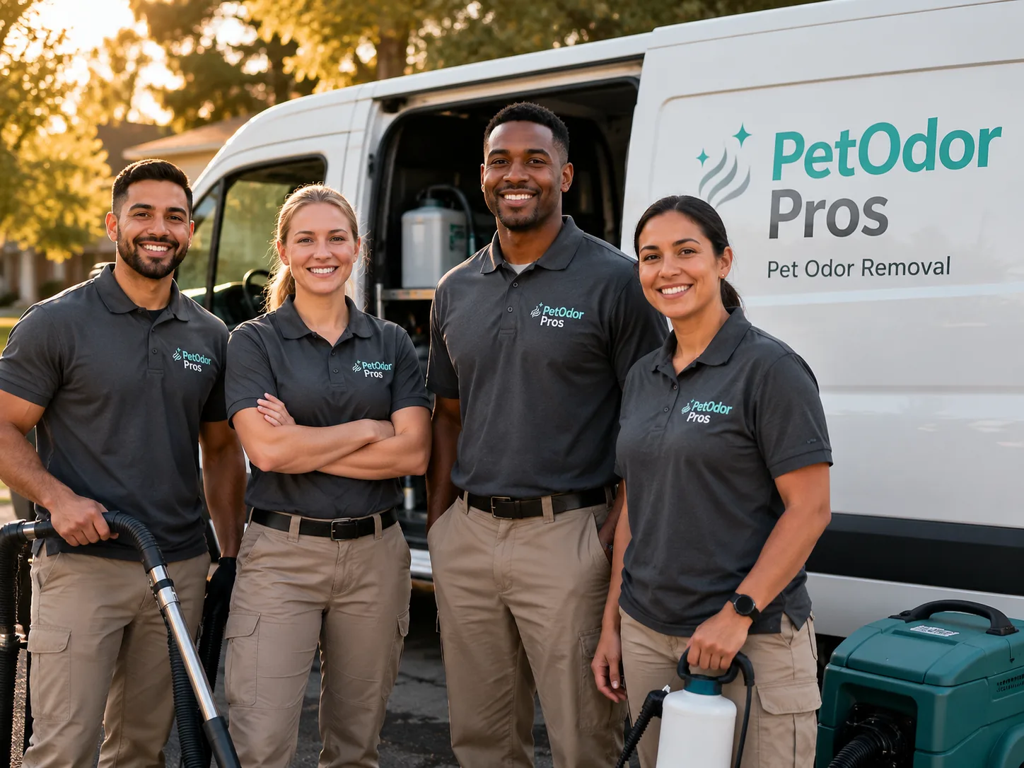 Pet Odor Removal team serving Wellington, FL